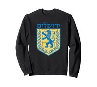 Emblem of Jerusalem - Lion of Judah Heritage Design Sweatshirt