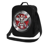 Emblem Of Napoleon Bonaparte Thermal Lunch Bag France French Empire Eagle Portable Lunch Tote for Kids Storage Bento Food Box