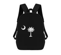 Emblem of South Carolina Cute Backpack for Women Men Lightweight Shopping Travel Daypack 17 In Bag