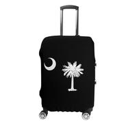 Emblem of South Carolina Trendy Suitcase Covers Unisex Luggage Cover Protector Fit 19 to 32 Inch Travel Lover M