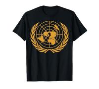 Emblem of the United Nations Coat of Arms Tee Flag Football T-Shirt