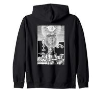 Emblemata Nova Jacobus de Zetter Esoteric Philosophy Zip Hoodie