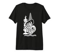 Emblème Nouvelle Calédonie idee Cadeau Design kanak Premium T-Shirt