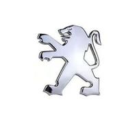 Emblems for Peugeot 108 208 308,Grill/Front/Rear Trunk Logo 3D ABS Signs Badge Decal Car Letters Decal Replacement Car Styling Accessories Auto Accessories,7.7 * 8.4cm