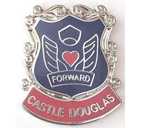 Emblems-Gifts Castle Douglas Scotland Small Quality enamel lapel pin badge T015