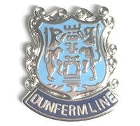 Emblems-Gifts Dunfermline Scotland Small Quality enamel lapel pin badge T019