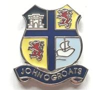 Emblems-Gifts John O`Groats Scotland Small Quality enamel lapel pin badge T180
