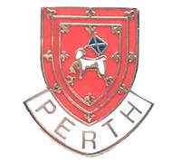 emblems gifts Perth Scotland Small Enamel Lapel Pin Badge T065