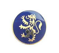 Emblems-Gifts Scotland Lion Rampant Gold Plated Enamel Lapel Pin Badge T206