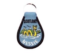 Emblems-Gifts Scotland Loch Ness Monster Embroidered Key Fob