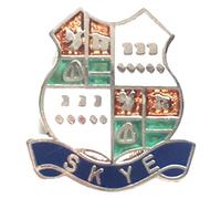 emblems gifts Skye Scotland Small Enamel Lapel Pin Badge T072