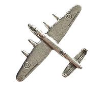 emblems gifts WW2 Avro Lancaster Military Pewter Lapel Pin Badge W/A + 59mm Button Badge