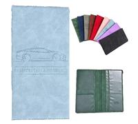 Emboadlie Car Registration Holder, Car Registration & Insurance Card Holder, Vehicle Registration Holder with Great Size and Something That’s Always Worth Having in The Car (R)