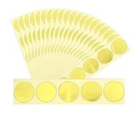 Embossed Adhesive Sheets,Certificate Stamps with Serrated Edges | 100 Self Adhesive Foil Labels for Christmas Cards Document File Wedding Party Invitations -