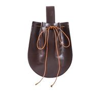 Embossed Belt Bag Medieval PU Leather Side Pack Vintage Belt Pouches Hip Bag Portable Belt Pouches Waist Pack