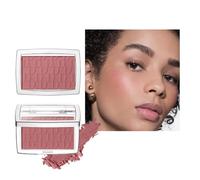 Embossed Blush Palette Silky Matte Blush Palette - Long Lasting, Contour, and Highlighter Makeup for a Natural Glow Buildable Coverage Powder Blush - Blush Powder & Face (Rosewood)