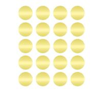 Embossed Envelope Seals - 4.5 x 4.5 cm Self-Adhesive Envelope Label Foil Stickers, 100 Pieces Versatile Self-Adhesive Notary Certificate Label For Document Archiving Awards Legal Party Favour