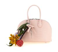 Embossed Leather Mini Bag - female - Self Portrait - Mini Bags - Pink - ONE SIZE - Bags ONE SIZE