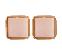 Embossed Leather Texture Cakes Molds Baking Artistic Acrylic Lace Stamp for Fondant Cakes and Dessert Embellishment Sugar Lace Molds