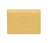 Embossed Leather Wallet Laurel Wreath ONE SIZE