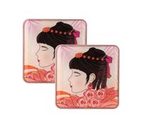 Embossed Make-Up Embossed Smooth Powder for Cheeks Girls Face Powder Face Pigments Cosmetics Organic (C One Size)
