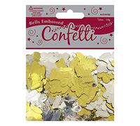 Embossed Metallic Confetti Bells