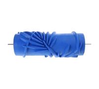 Embossed Pattern Paint Roller 5Inch Rubber Sleeve Wall Decoration Suitable for DIYer Enthusiasts Professional Painters Emulsion Paint Roller