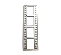 Embossed Stencil Template Bookmark Scrapbooking Card Decoration Mould Craft Metal Frame Die Cut for Cutting Card Making Scrapbooking Stencil Frame