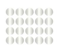 Embossed Stickers - Embossed Labels With Serrated Edge | 100 Pieces Self Adhesive Certificate Foil Label For Shower Invitations Wedding Invitations Favor Cards D