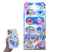 Embossed Stickers | Mini Self Adhesive Animal Decals, 3D Bubble Foam Sticker, For Scrapbooking, Diaries, Journals, Laptops, Phone, Water Bottle and