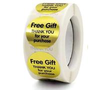 Embosser Stickers 200/500Pcs/roll 50mm Silver Gold Embosser Sticker for Embossing Stamp, Customize Blank Seal Labels DIY Invitation Card(2.5cm 500pcs Y)