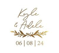 Embosser Stickers 50pcs Round Gold Foil Clear Label Stickers Wedding Party Envelope Bag Candles Box Pack Cookie Thank You for Envelope(Design 11,4CM-50PCS)