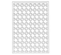 Embossing Cutting Die Flower Pattern, Carbon Steel Metal Die Cutting Machine, 5.8 x 4.2 Inch - Durable Sturdy Material, Easy Operation, Ideal for Scrapbook and Invitation Card