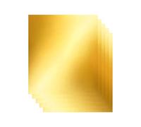 Embossing Foil Sheets, 5 Pieces, Heavy Duty, Double-Sided, Foil Embossing Sheets for Crafts, for Crafts, Art Made from Waste, Metal Processing, Card Making, Embossing Work, Tool Application