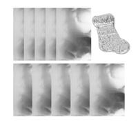 Embossing Foil Sheets for Crafts, Pack of 10 0.07 mm Thick Craft Supplies, Art Project Aluminium Foil Sheets - For Engraving, Scrapbooking, Metalworking, Metalworking, Home Decoration