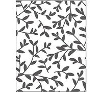 Embossing Folder, size 11x14 cm, thickness 2 mm, sprouts, 1pc