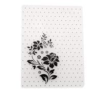 Embossing Folders Craft Dies Plastic Floral Leaves Template Stencil Folder for Album Scrapbooking Paper Card Craft Decor