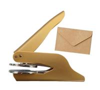 Embossing Machine For Books | Library Stamp For Custom Embossing,Portable Embossing Machine For Paper, Wedding Invitations, Envelopes, Home Accessories, Embossing Machine