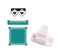 Embossing Machine for Home School and Office Paper Cutter Compacts Embossing Label Maker Border Punches Machine