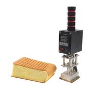 Embossing Machine, Handheld Portable Hot Stamping Tool, Digital Temperature Control (0-400°C), Precision Leather Creaser for Paper, Wood, Fabric