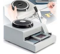 Embossing Machine, VIP ID Membership Stamping Embossing Coding Machine, 72 Characters PVC Card Number Embosser Press Machine