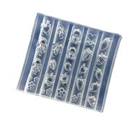 Embossing Mold Nails Template for Nails Decoration Clear Flexible Silicone Tool with Ballets Motifs Crafting Projects Silicone Nails Art Template Manicure Training Tool