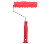 Embossing Paint Roller for Wall Decoration and Ceiling, Rubber Red