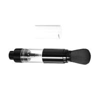 Embossing Powder Brush - Retractable Makeup Applicator, Easy To Carry & Reusable Soft-bristle Applicator Brush With Retractable Holder & Cap For Glitter, Embossing Powder, Resin & Makeup Crafting