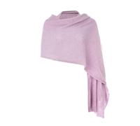 Embouro 100% Cashmere Pashmina Shawl for Women, Knitted Pure Cashmere Scarf Stole for Winter (Lavender)