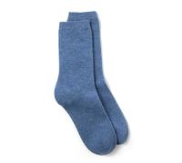 Embouro 100 Pure Cashmere Socks for Women and Men (UK, Alpha, One Size, Regular, Regular, BLUE)