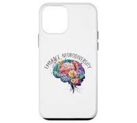 Embrace Autism ASD ADHD Tie Dye Brain Men Women Kids Case for iPhone 12 mini