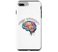 Embrace Autism ASD ADHD Tie Dye Brain Men Women Kids Case for iPhone 7 Plus/8 Plus