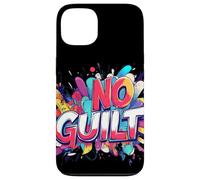 Embrace Colorful Life with No Guilt Statement Case for iPhone 13