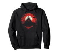 Embrace Darkness With Dracula's Haunted Castle Pullover Hoodie